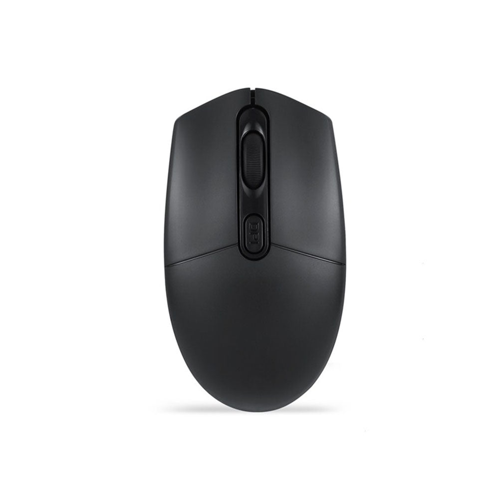 Мишка Mixie R520, Безжична, USB, 4D, Черен - 721
