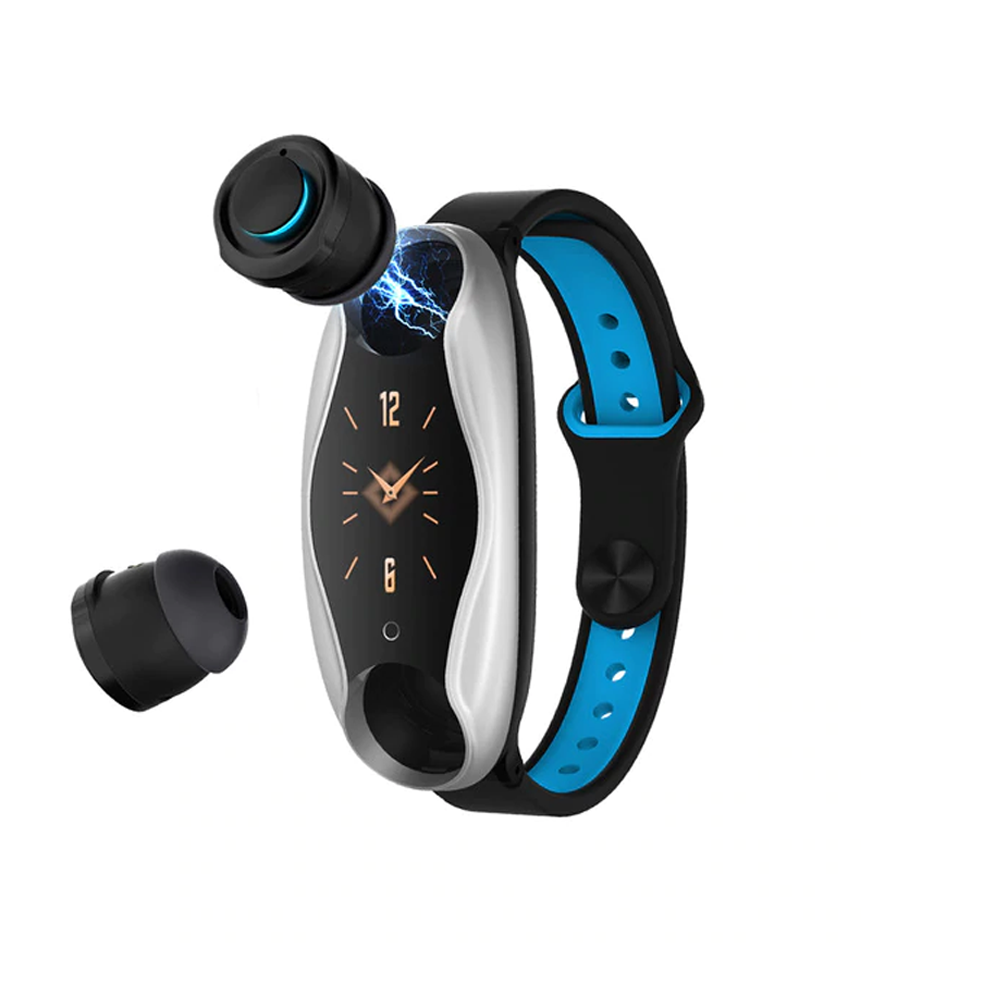 Смарт часовник No brand T89, 26mm, Bluetooth, Слушалки, IP67, Различни цветове - 73030