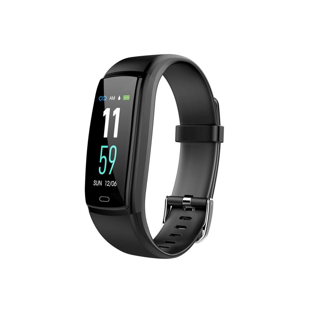 Смарт гривна No brand Y9, 20mm, Bluetooth, IP67, Черен - 73045