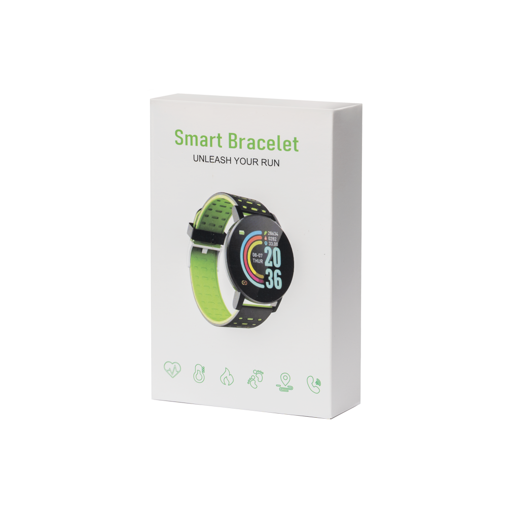 Смарт часовник No brand 119 Plus, 44mm, Bluetooth, IP67, Различни цветове - 73050