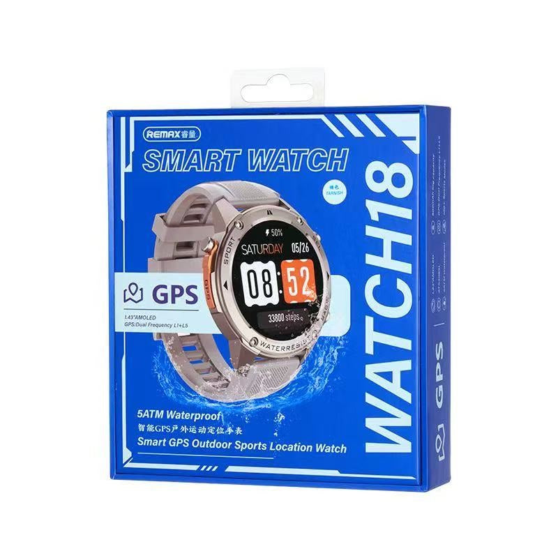 Смарт часовник Remax WATCH18, Сребрист - 73097