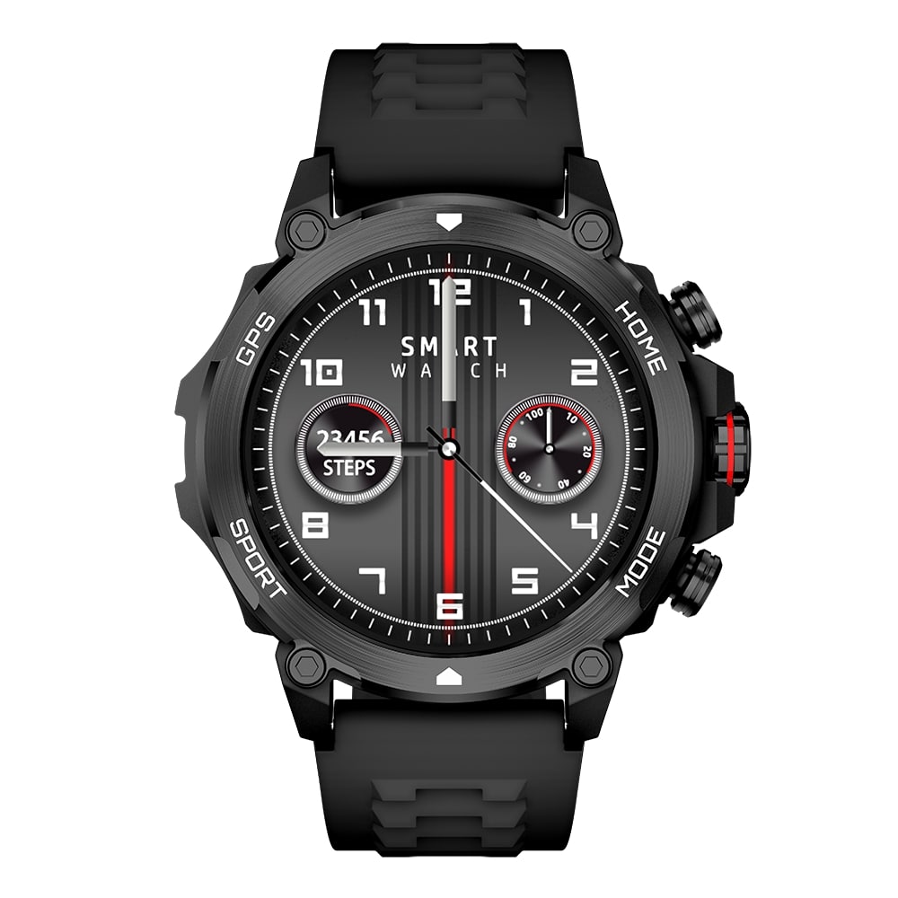 Смарт часовник Aurafit G6, Amoled, Черен - 73122