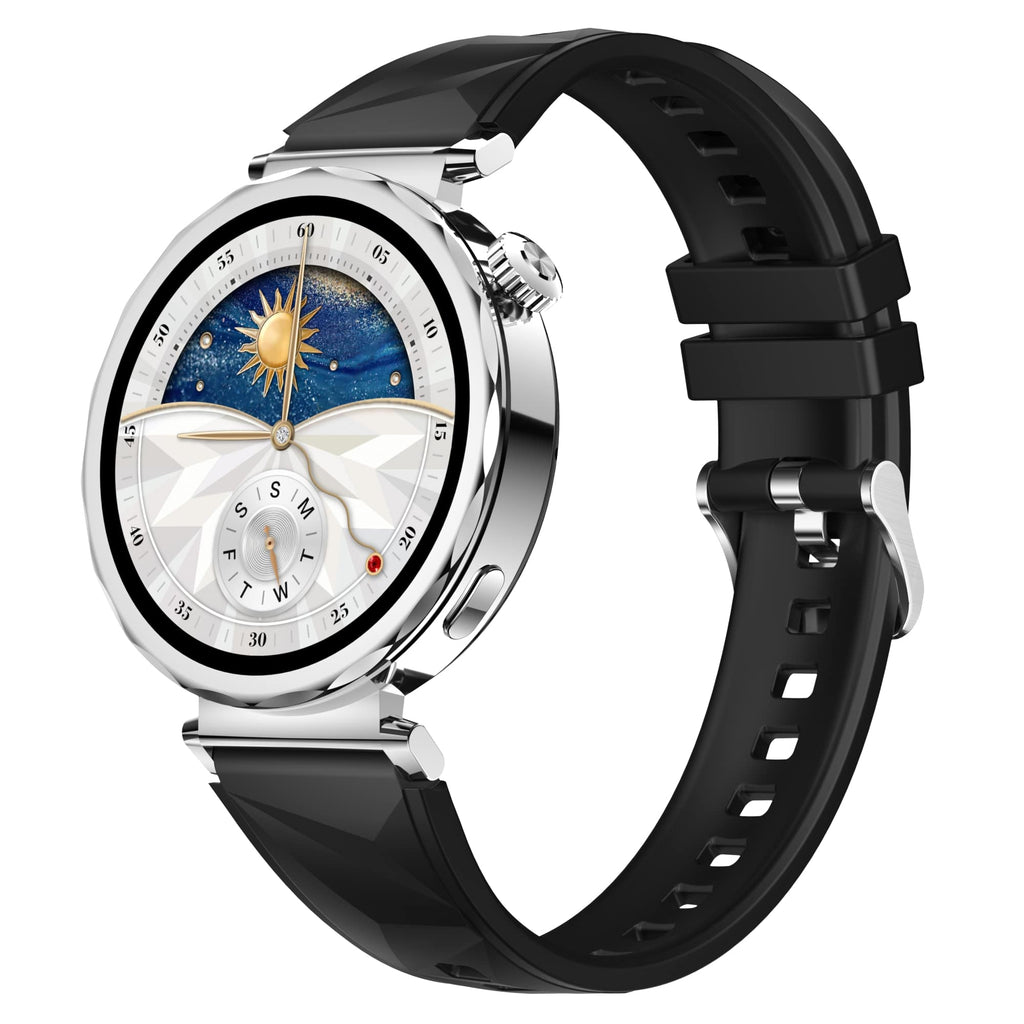 Смарт часовник Aurafit AM35, Amoled, Черен - 73123