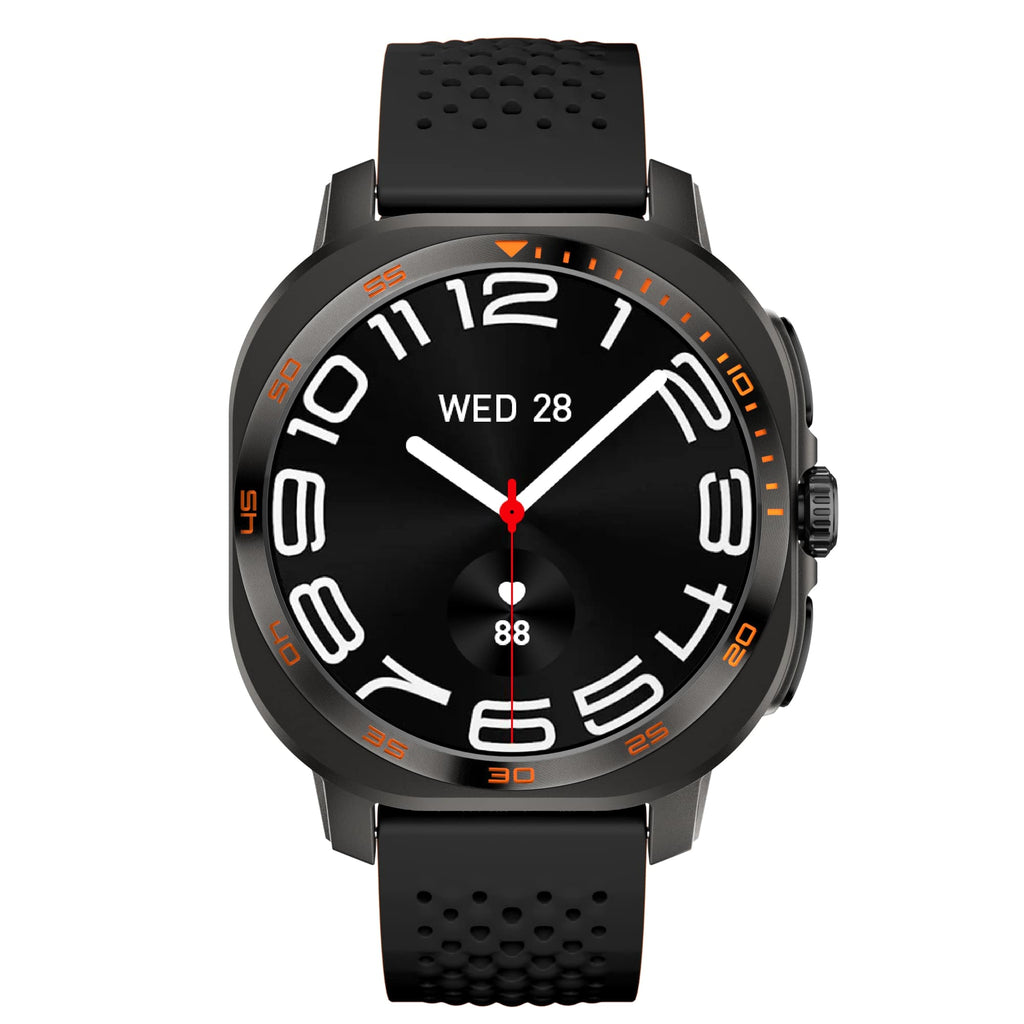 Смарт часовник Aurafit AM32, Amoled, Черен - 73125