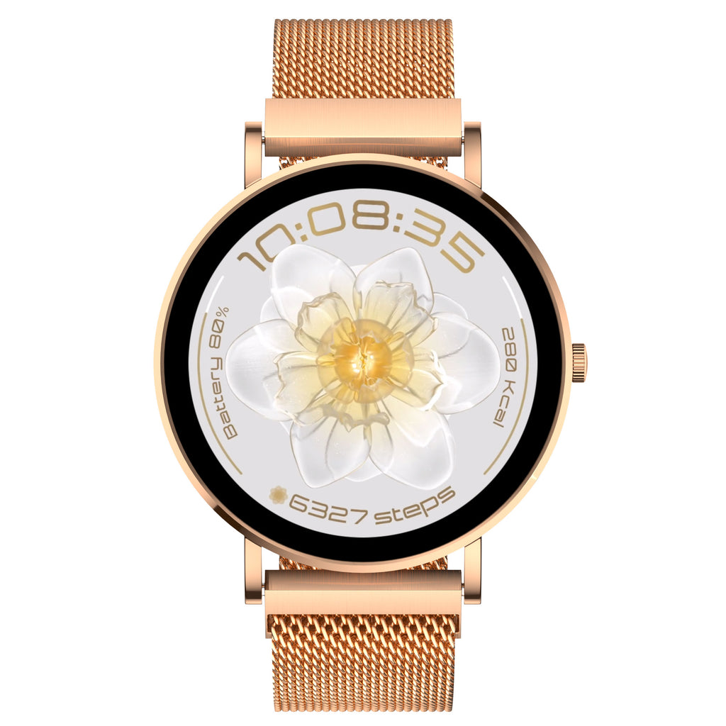 Смарт часовник Aurafit AM28, Amoled, Черен - 73127