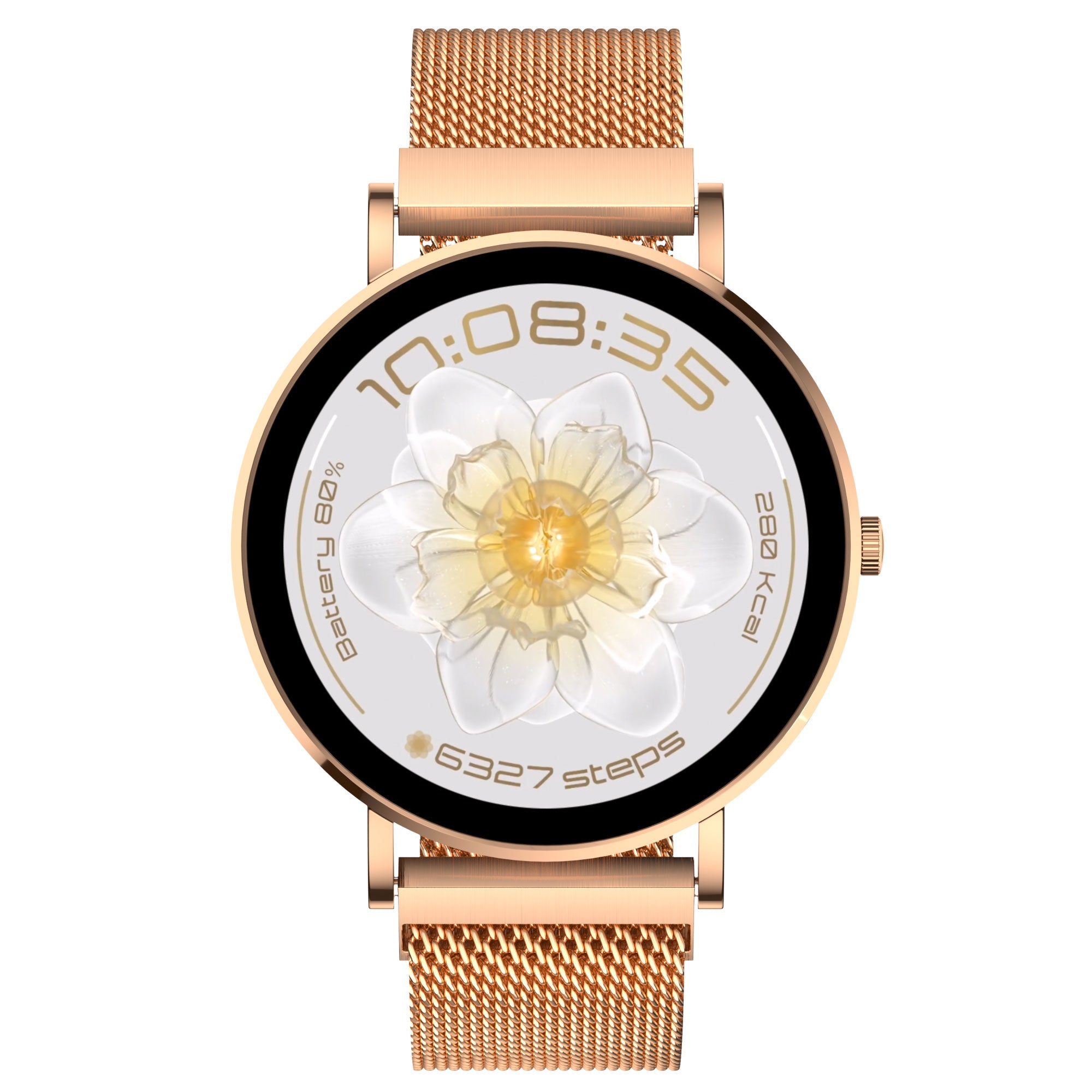 Смарт часовник Aurafit AM28, Amoled, Черен - 73127