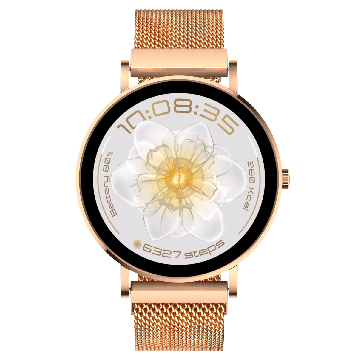 Смарт часовник Aurafit AM28, Amoled, Черен - 73127
