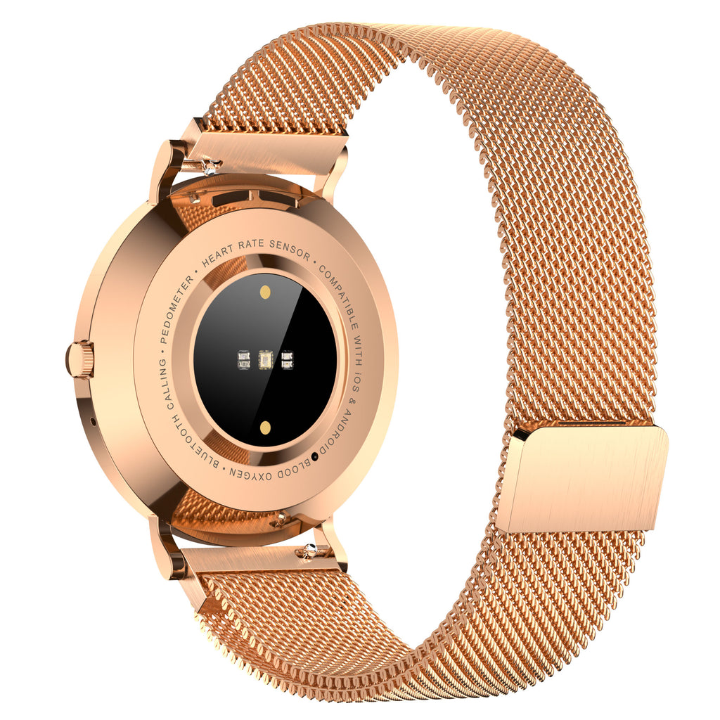 Смарт часовник Aurafit AM28, Amoled, Черен - 73127