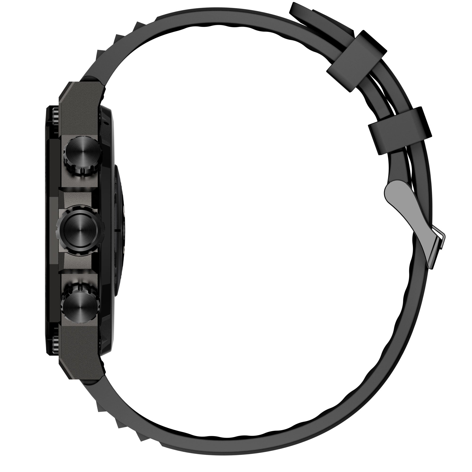Смарт часовник Aurafit AM18, Amoled, Черен - 73129