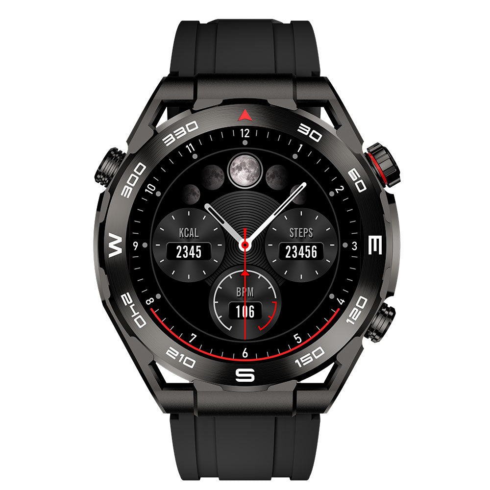 Смарт часовник Aurafit AM13, Amoled, Черен - 73130