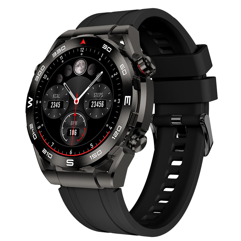 Смарт часовник Aurafit AM13, Amoled, Черен - 73130