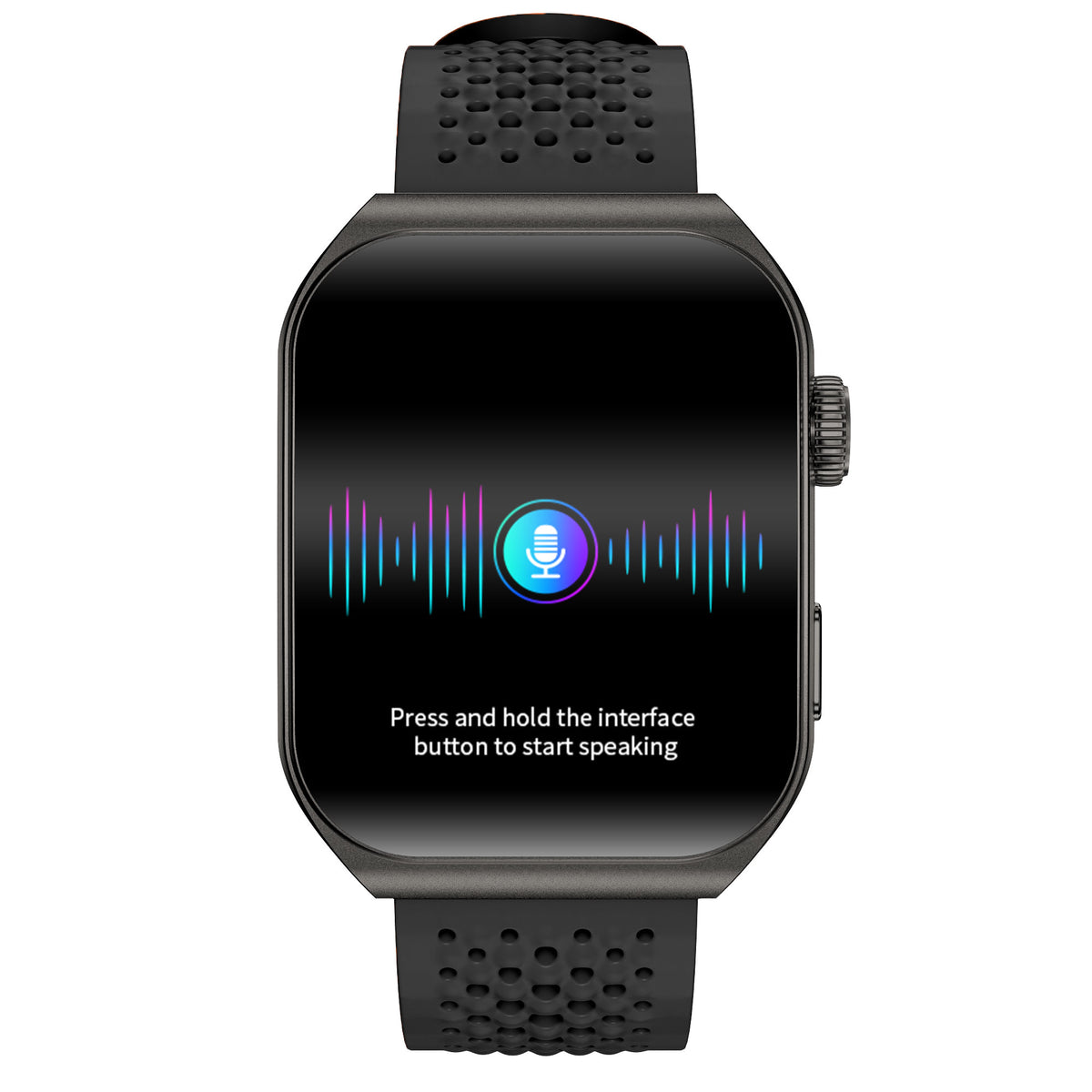 Смарт часовник Aurafit AM10B, Amoled, Черен - 73132
