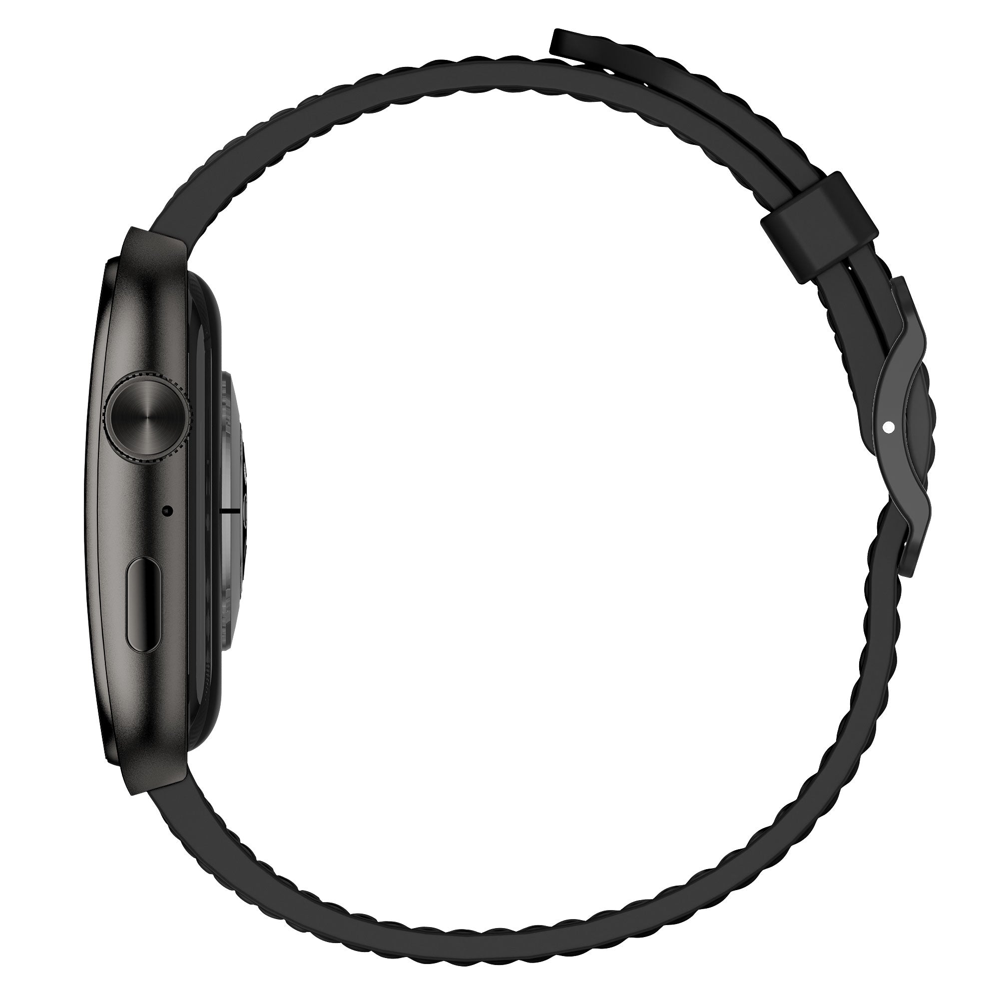 Смарт часовник Aurafit AM10B, Amoled, Черен - 73132