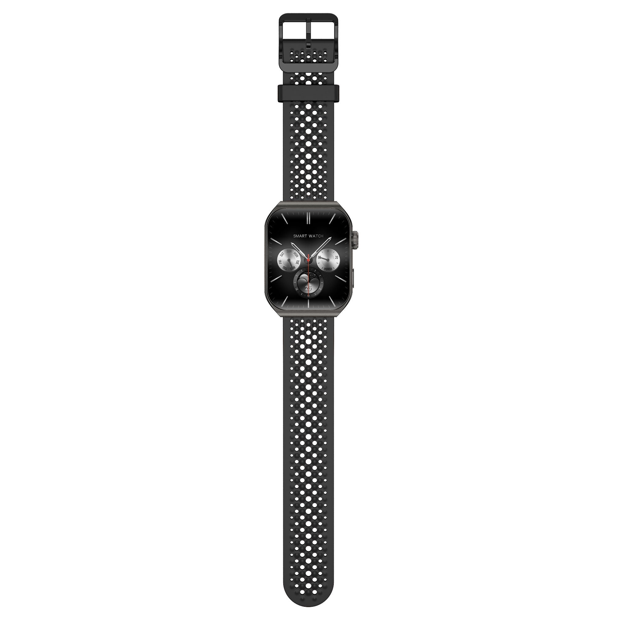 Смарт часовник Aurafit AM10B, Amoled, Черен - 73132