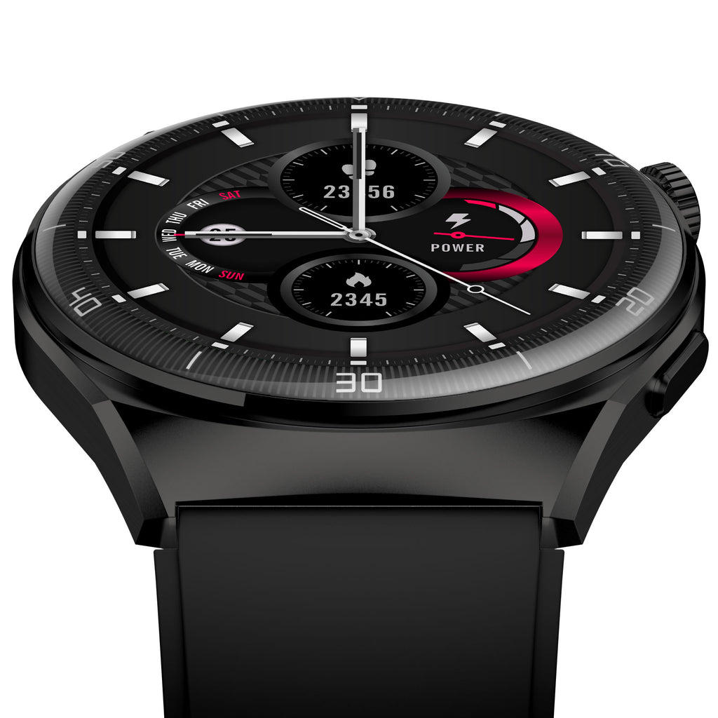 Смарт часовник Aurafit AM05, Amoled, Черен - 73133