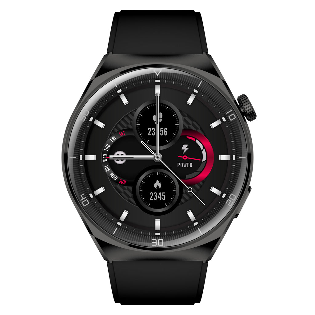 Смарт часовник Aurafit AM05, Amoled, Черен - 73133