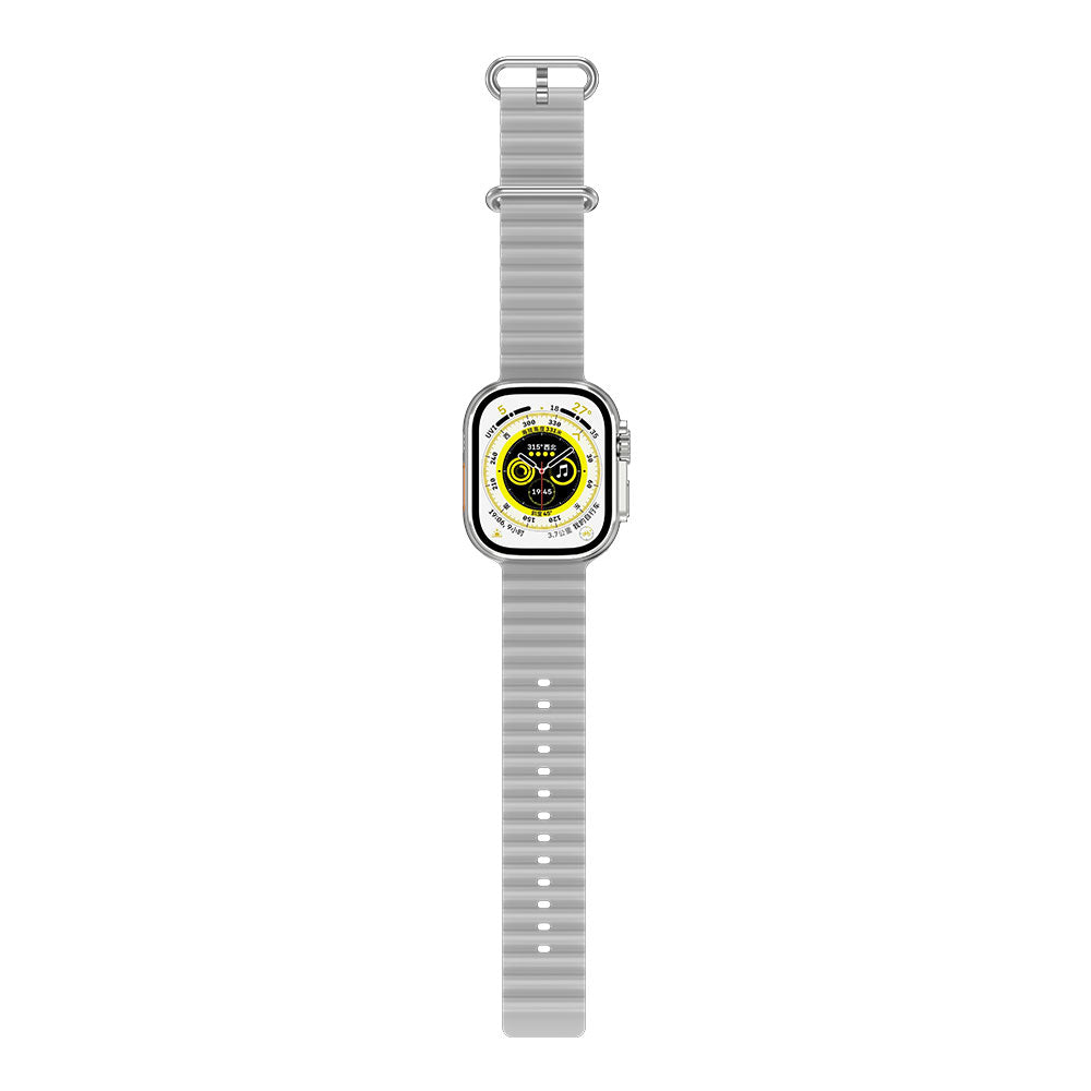 Смарт часовник Aurafit AM08 ultra 2, Amoled, Сребрист - 73134