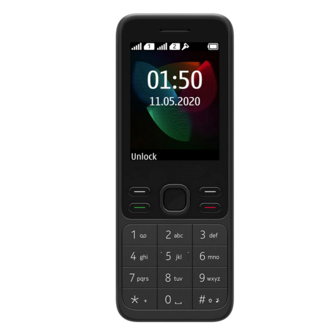 Мобилен телефон No brand 150-2019, Черен - 73144
