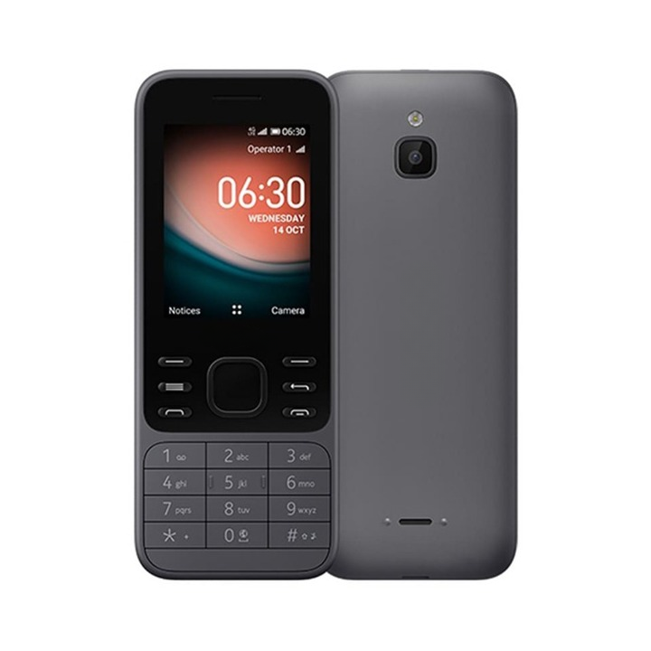 Мобилен телефон No brand 6300, Черен - 73145