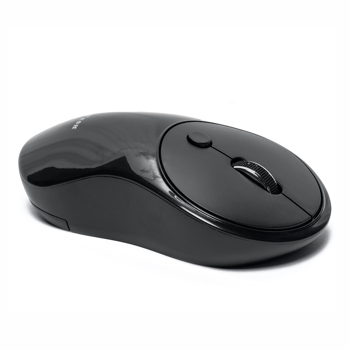 Мишка DeTech D12WL, Безжична, USB, Черен - 782