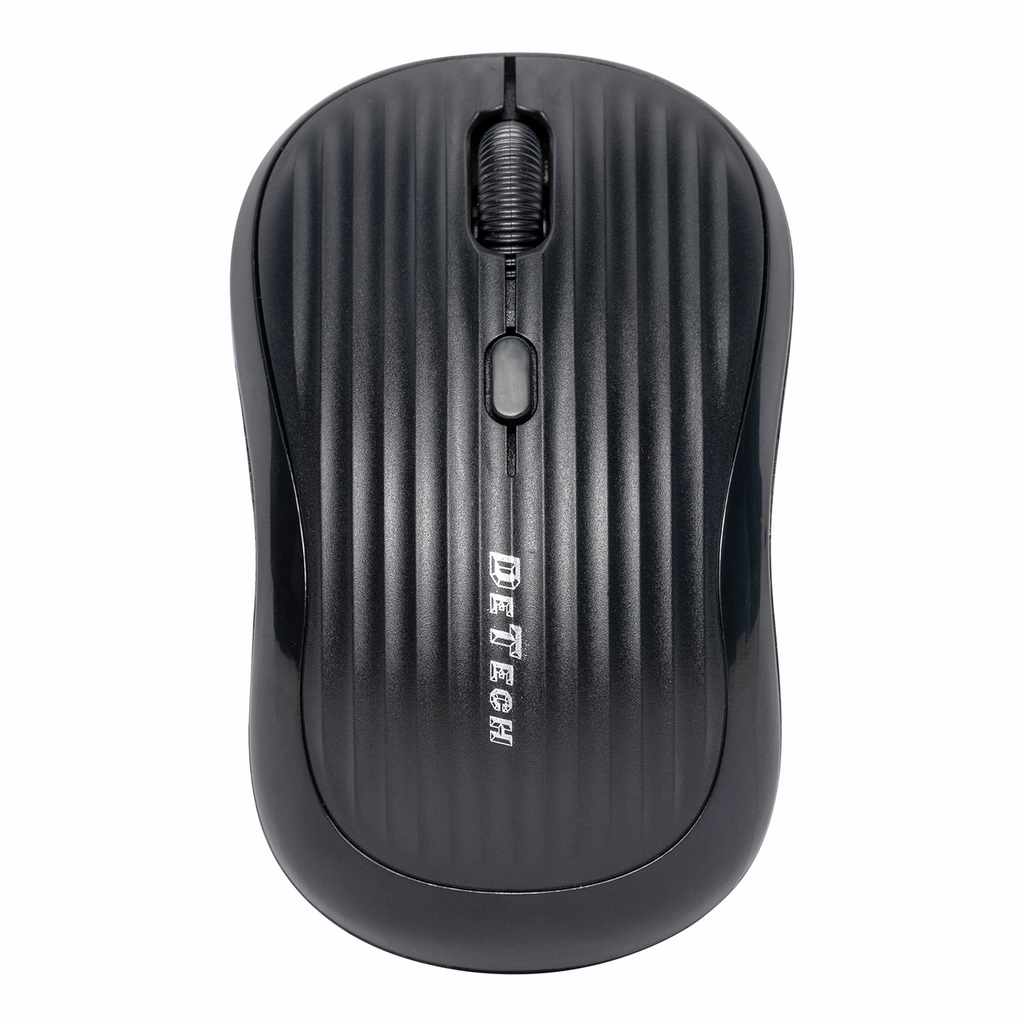 Мишка DeTech D14WBT, Bluetooth, USB, Черен - 784