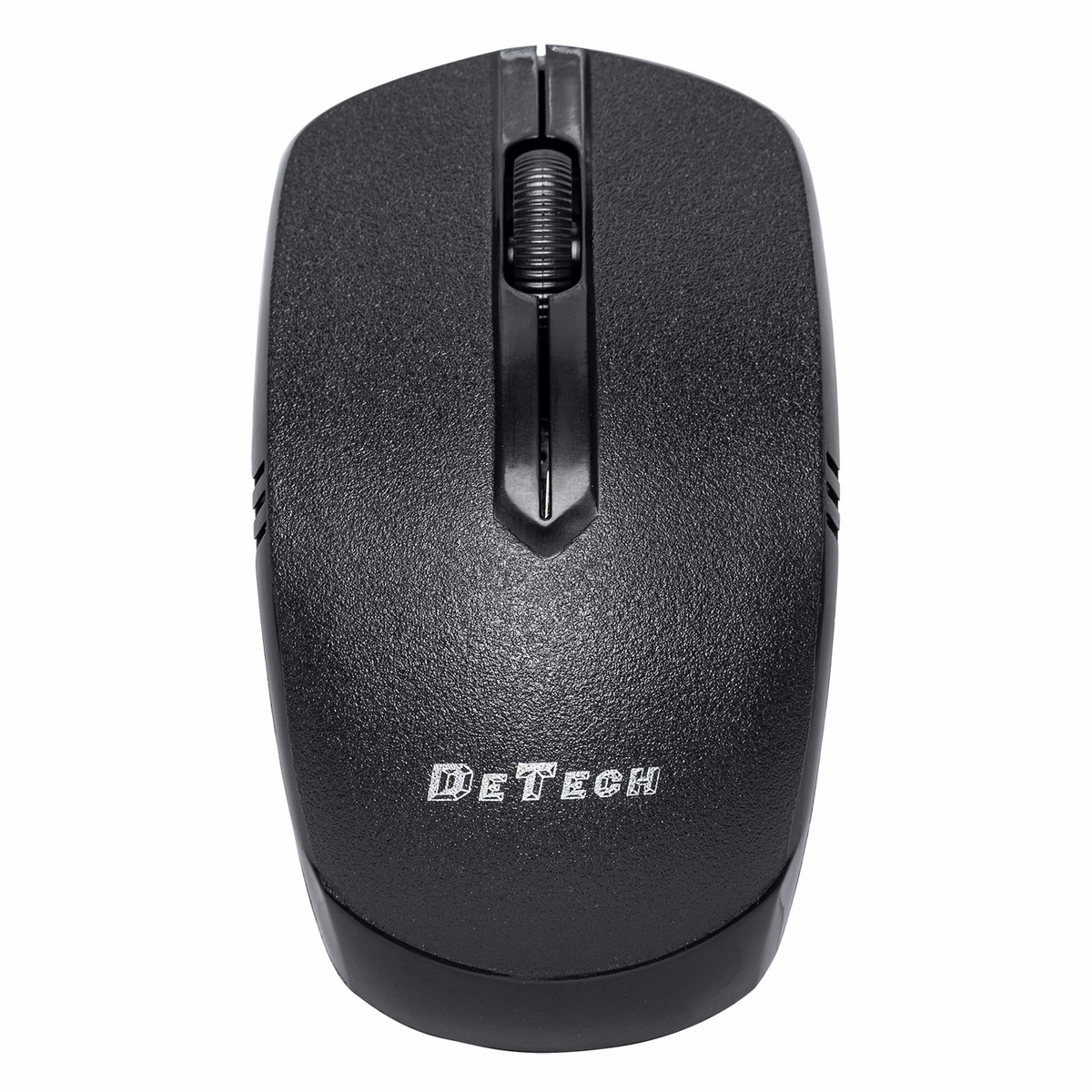 Мишка DeTech D16WL, Безжична, USB, Черен - 786