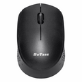 Мишка DeTech D17WL, Безжична, USB, Черен - 787