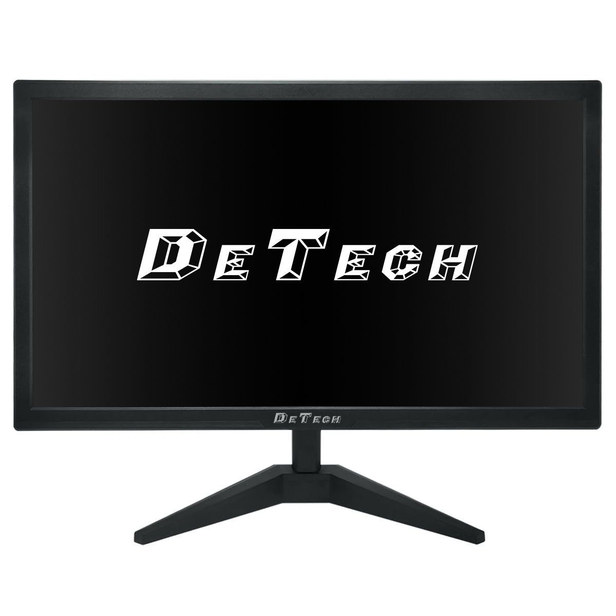 Монитор DeTech 19", 75Hz, Черен - 79005