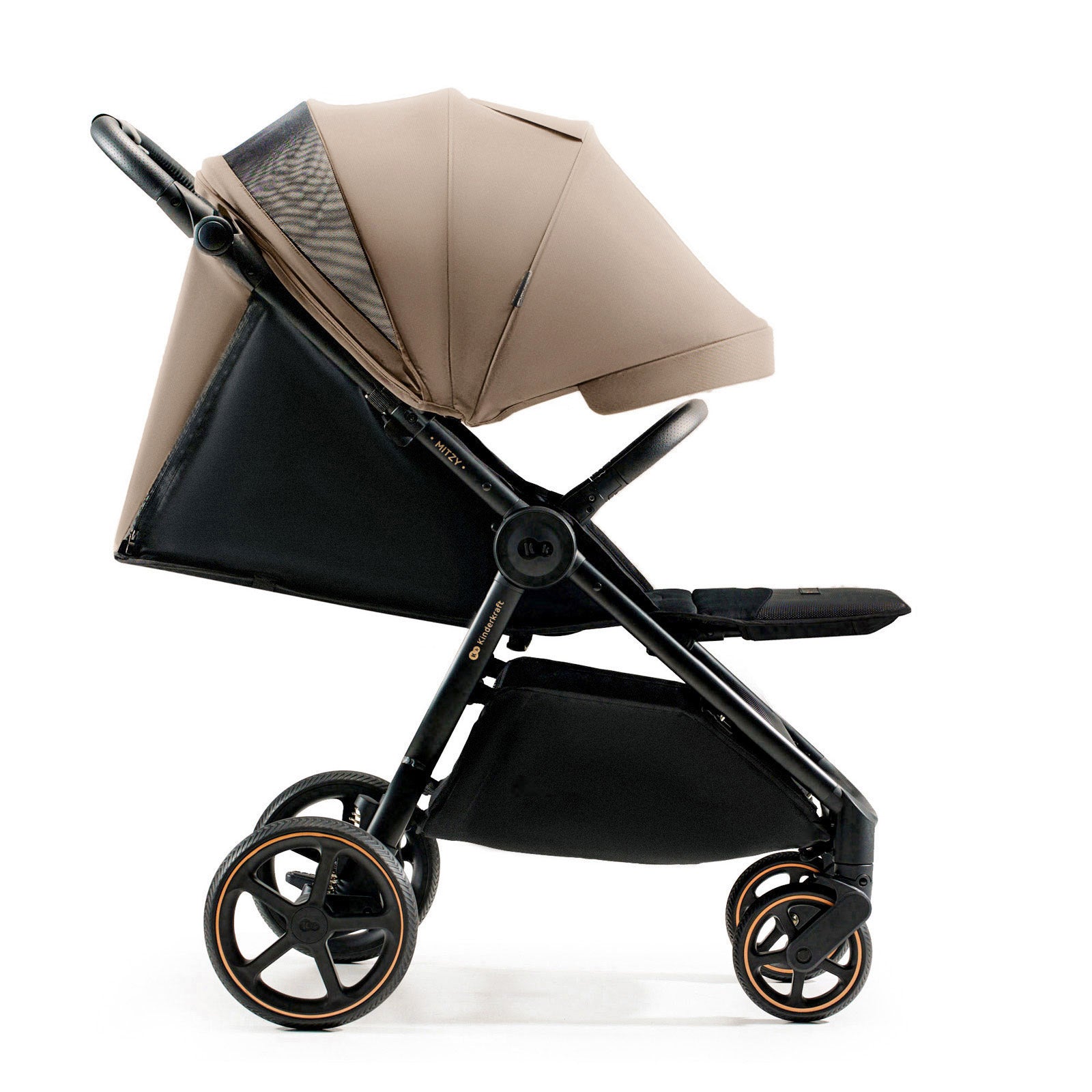 Kinderkraft MITZY бебешка количка LINEN BEIGE - снимка 2
