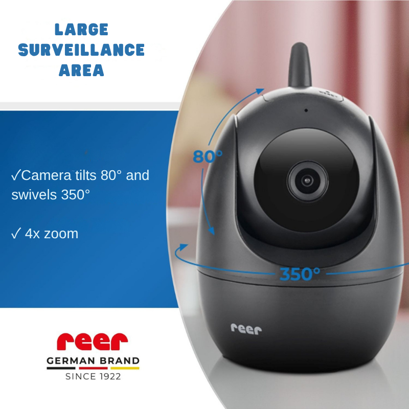 80520 Reer бебефон с камера Pro HD Move - снимка 4