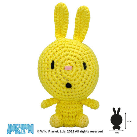 Ръчно плетена играчка, Заек 12см. Wild Planet