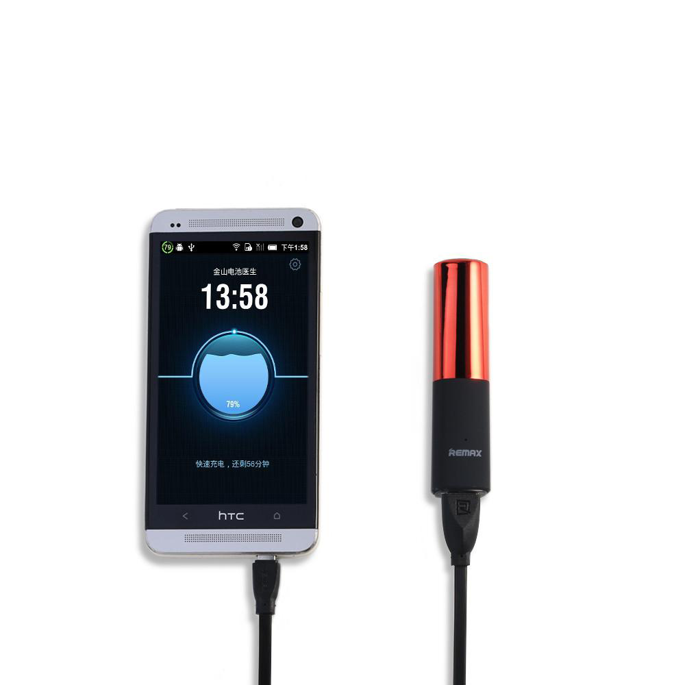 Преносима батерия Remax Lip-Max, 2400mAh, RPL-12, Различни цветове - 87028
