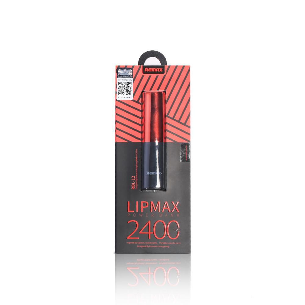 Преносима батерия Remax Lip-Max, 2400mAh, RPL-12, Различни цветове - 87028