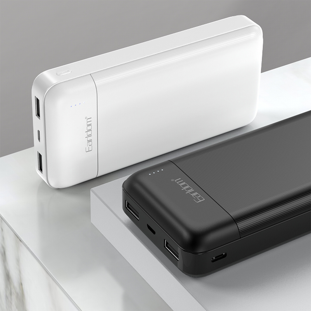 Преносима батерия Earldom ET-PB50. 20000mAh, Черен - 87058