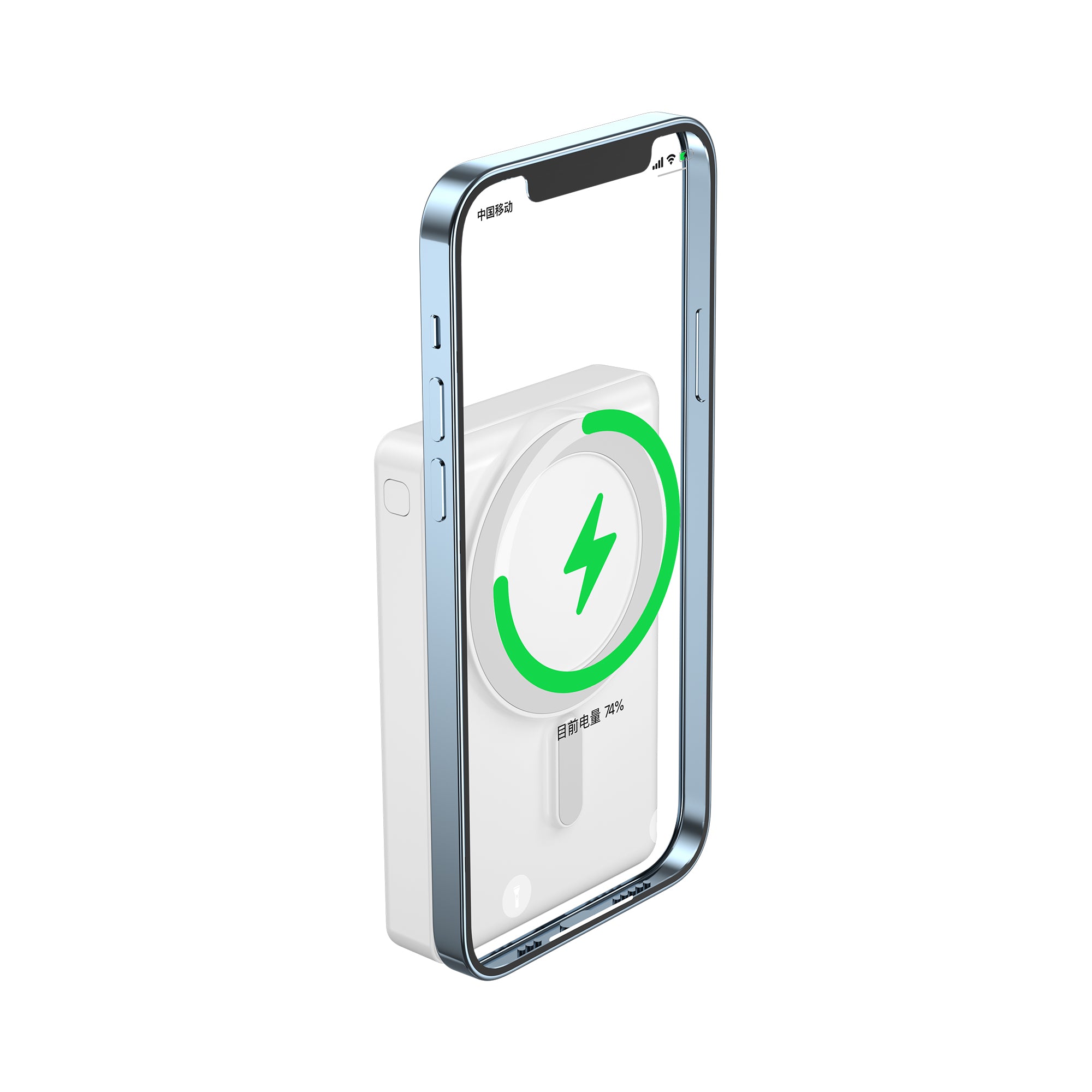 Преносима батерия WiWu JC-20, 10000mAh, 20W, Qi, MagSafe, Различни цветове - 87079