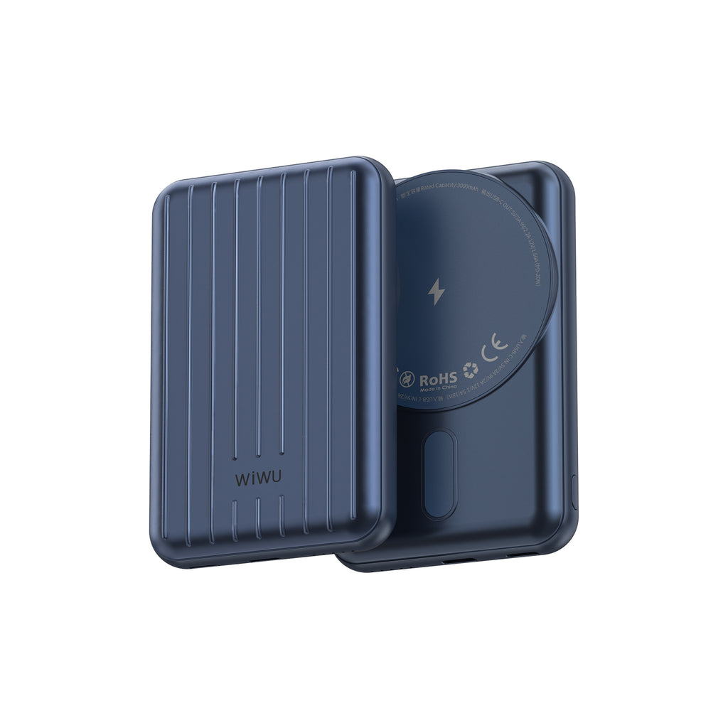 Преносима батерия WiWu PP02, 5000mAh, 20W, Qi, MagSafe, Различни цветове - 87082