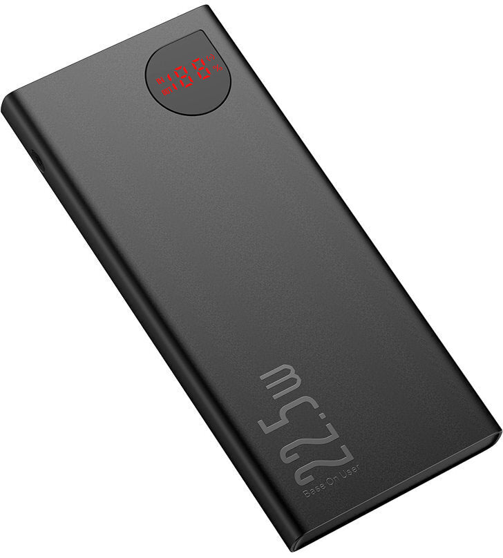 Преносима батерия Baseus Adaman, 10000mAh, 22.5W, Черен - 87093