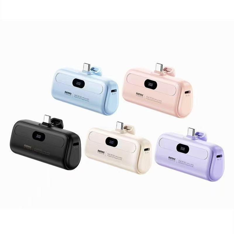 Преносима батерия Remax RPP-632, 5000mAh, 10W, Type-C, Различни цветове - 87095