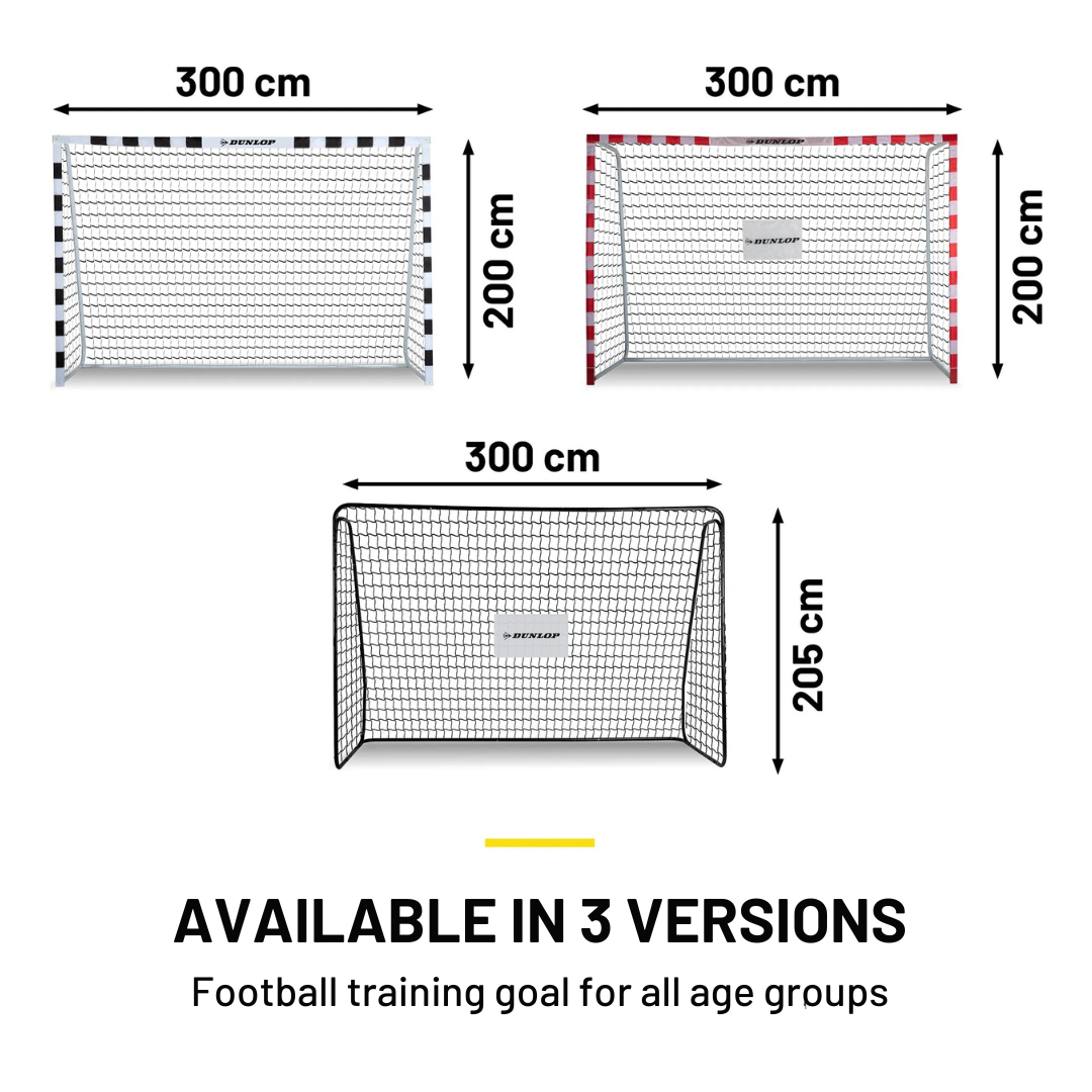 Dunlop футболна врата 300x200x110 см - снимка 6