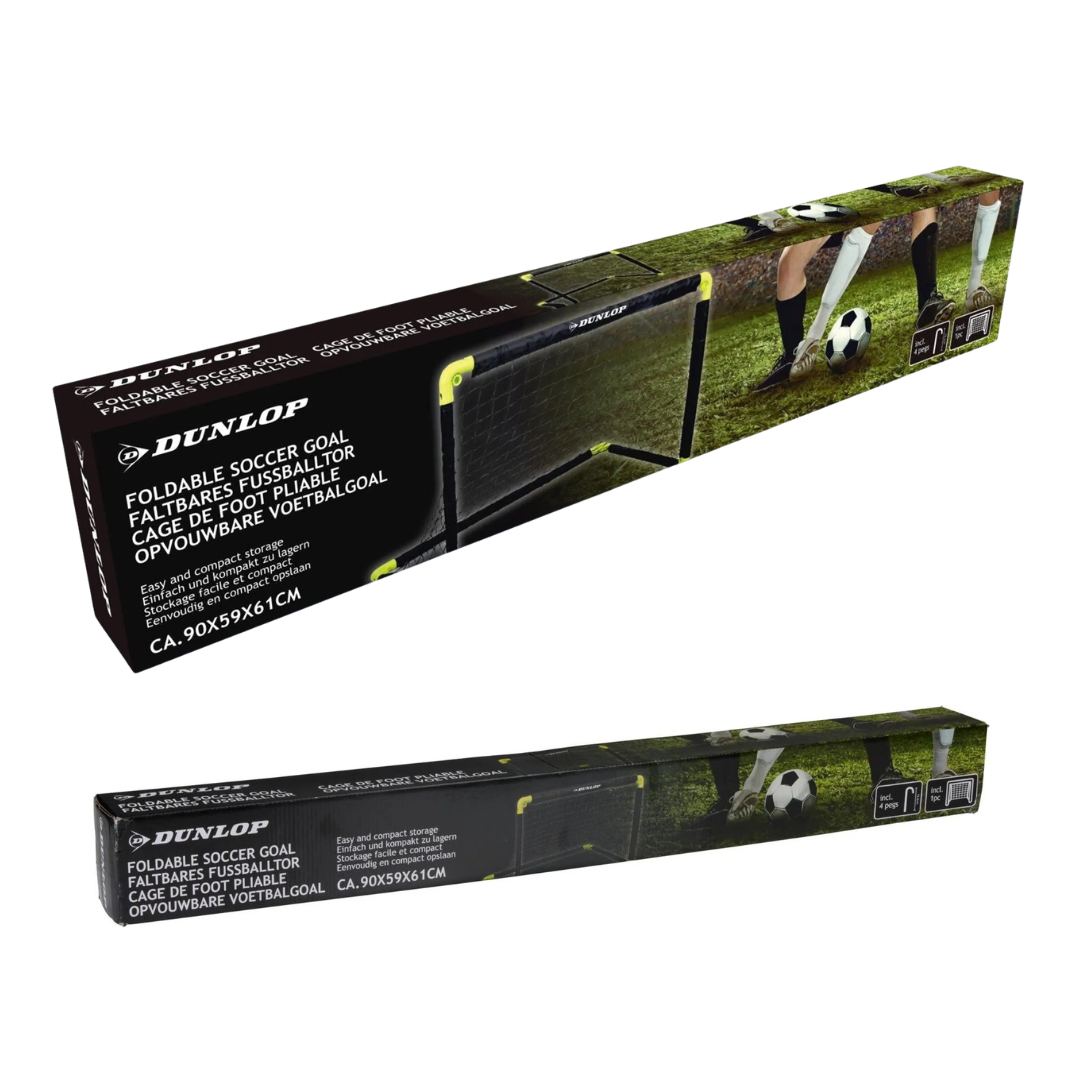 Dunlop сгъваема футболна врата 90x59x61 см - снимка 9