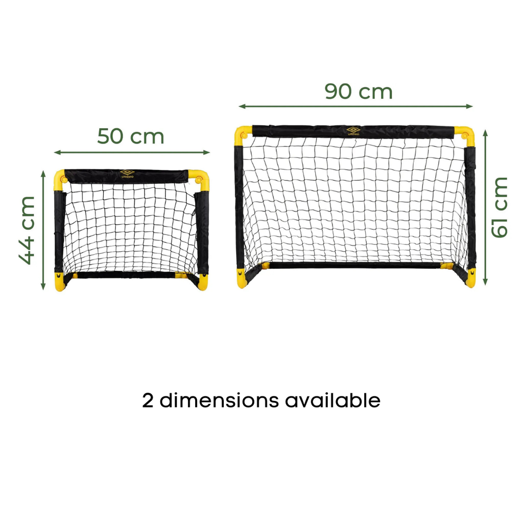 Umbro 2 бр сгъваеми футболни врати 55x44x44 см - снимка 12