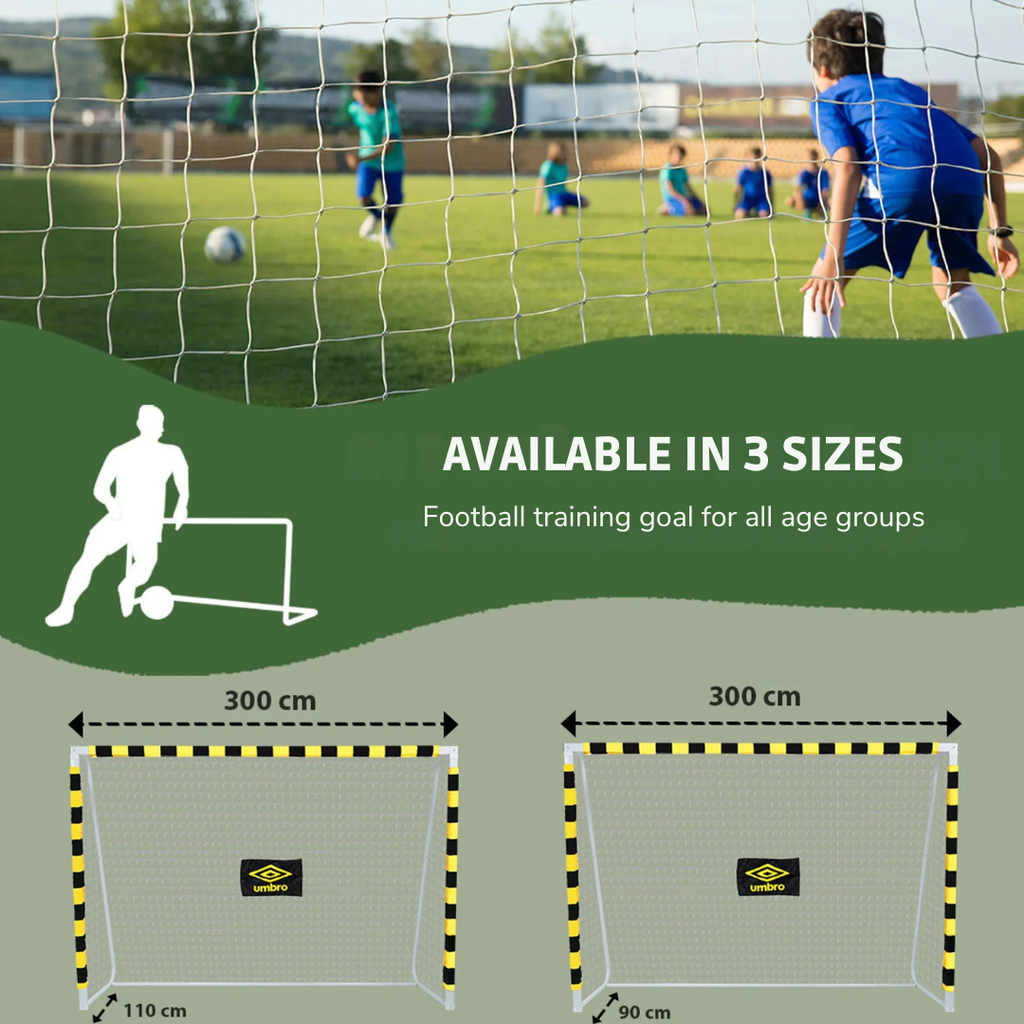 Umbro футболна врата 300x200x110 см - снимка 7