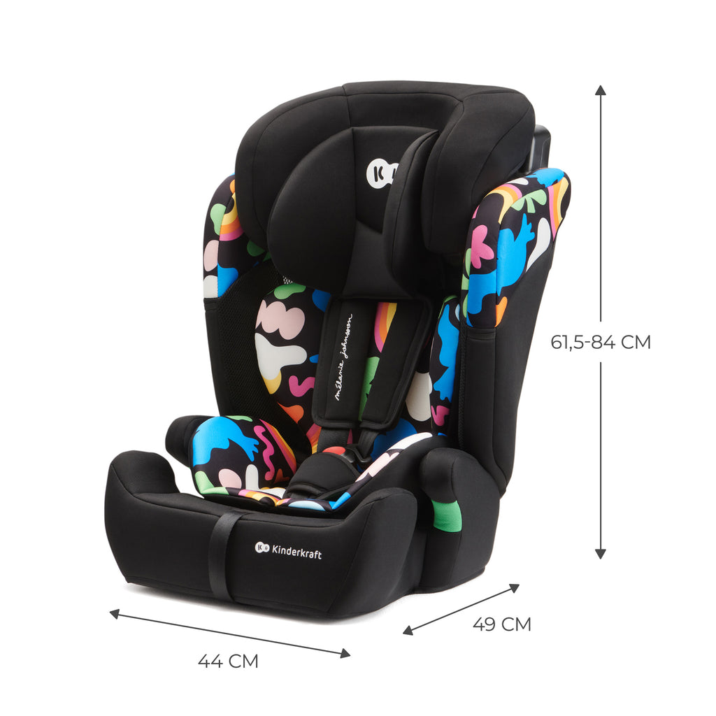 Kinderkraft столче за кола COMFORT UP i-Size HAPPY SHAPES - снимка 12