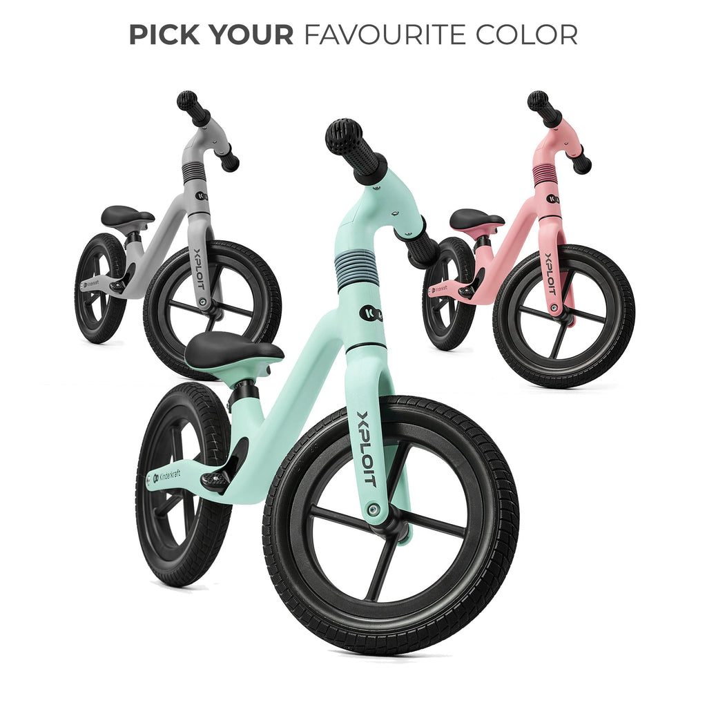 Kinderkraft XPLOIT колело за баланс TURQUOISE - снимка 2