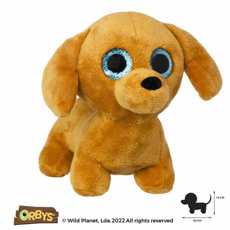 Плюшена играчка, Дакел 20см Wild Planet
