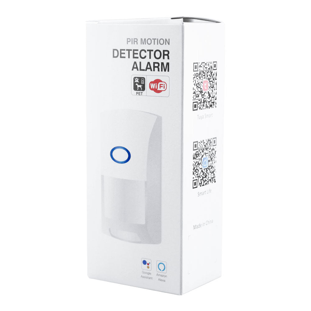 Смарт сензор No brand PST-CT60W, За движение, PIR, Wi-Fi, Tuya Smart, Бял - 91002