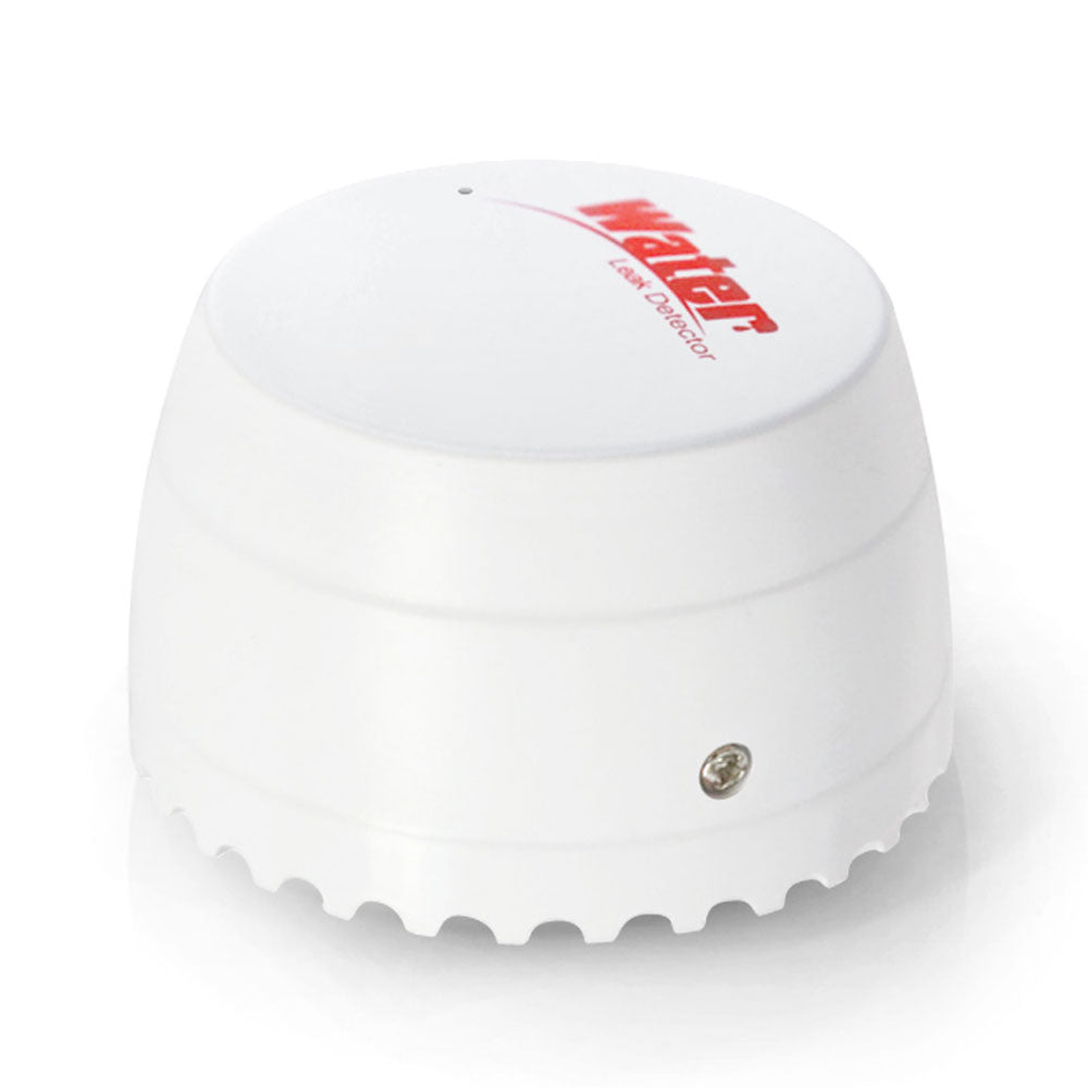 Смарт сензор No brand PST-SQ400B, За алармиране при наводнение, Wi-Fi, Tuya Smart, Бял - 91006