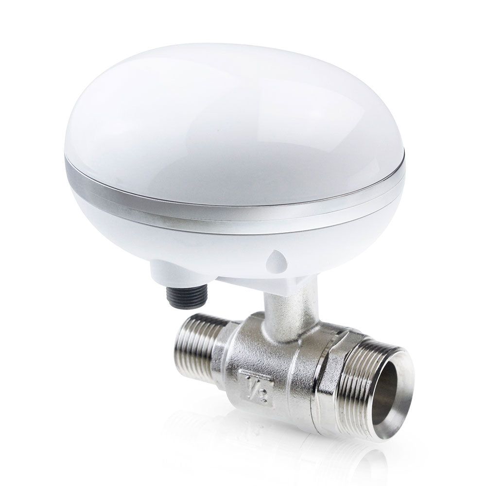 Смарт спирателен кран No brand PST-QT-03, Таймер, 1/2, Wi-Fi, Tuya Smart, Бял - 91008