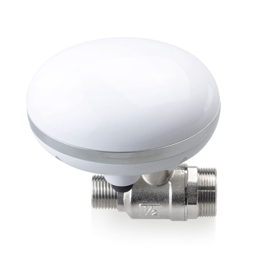 Смарт спирателен кран No brand PST-QT-03, Таймер, 1/2, Wi-Fi, Tuya Smart, Бял - 91008