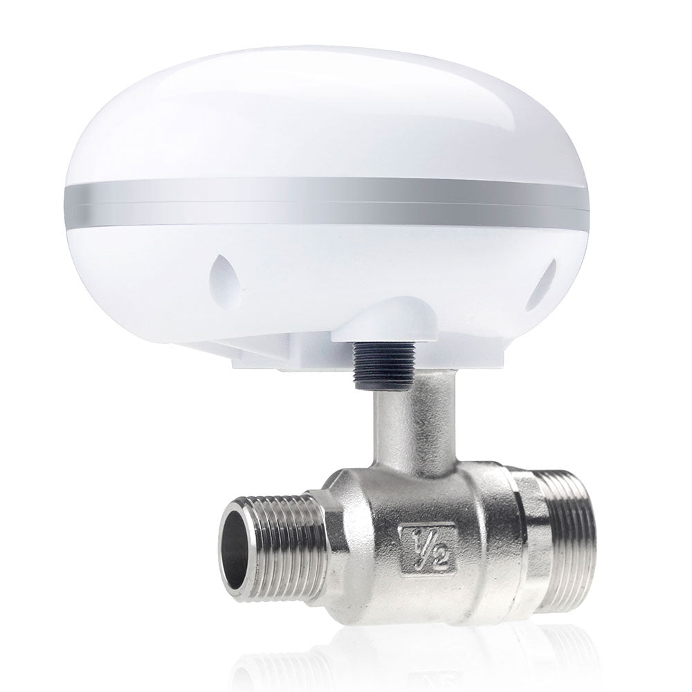 Смарт спирателен кран No brand PST-QT-03, Таймер, 1/2, Wi-Fi, Tuya Smart, Бял - 91008